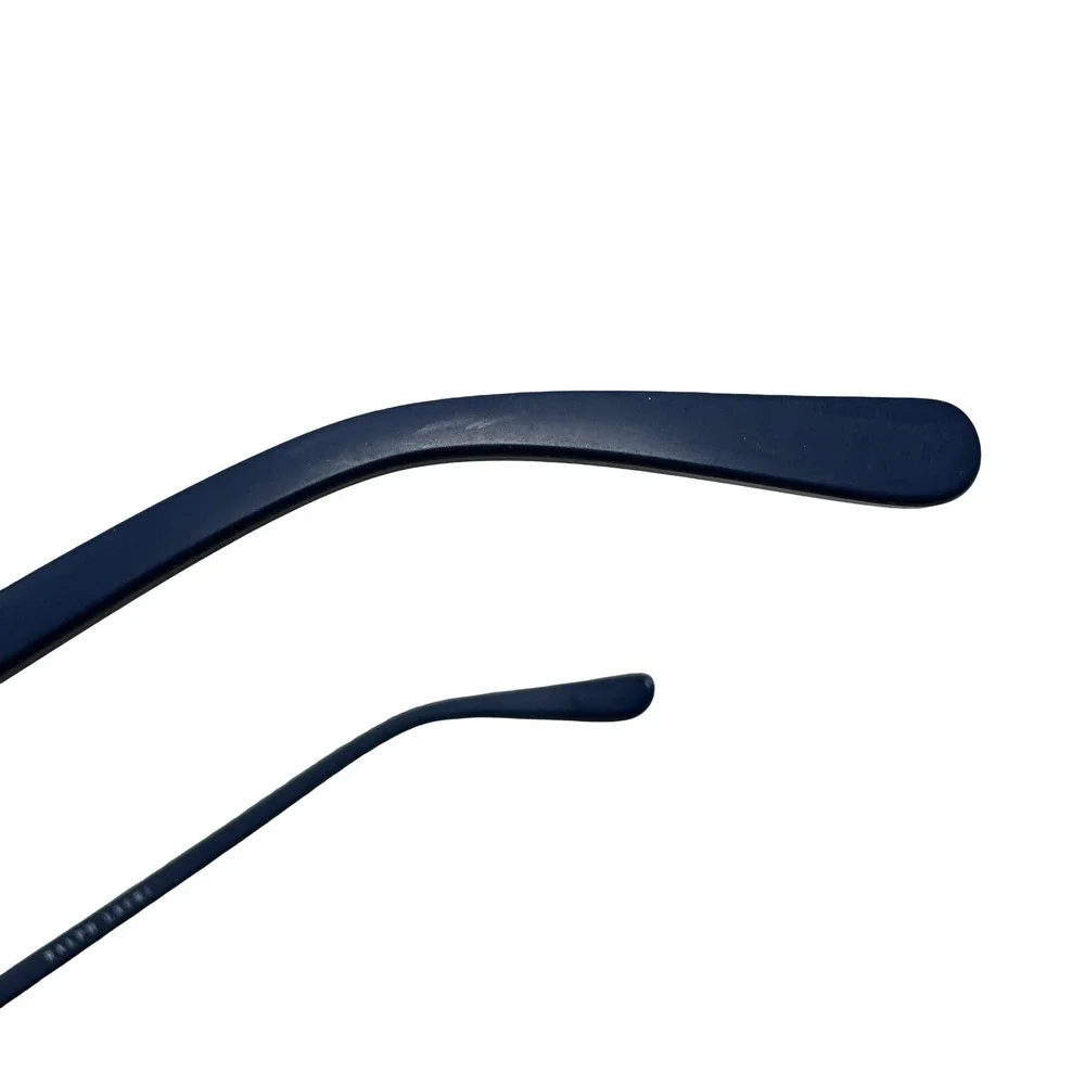 Polo‎ Ralph Lauren Men Navy Blue Burgundy 9303 Rectangular Eyeglass Frames 145